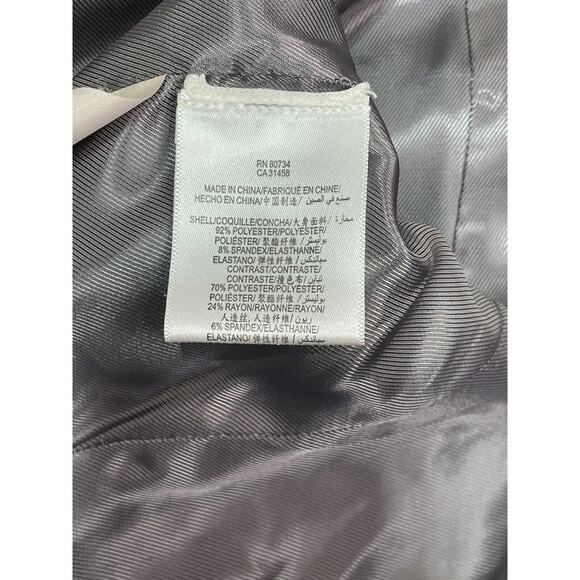 BCBG Maxazria Grey Faux Suede Jacke / coat Women's Size XS - Picture 4 of 4